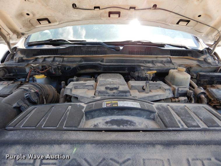 image for item DH3574 2012 Dodge Ram 5500 Crew Cab flatbed truck