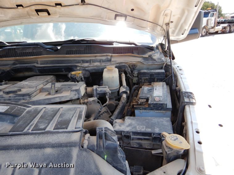 image for item DH3574 2012 Dodge Ram 5500 Crew Cab flatbed truck