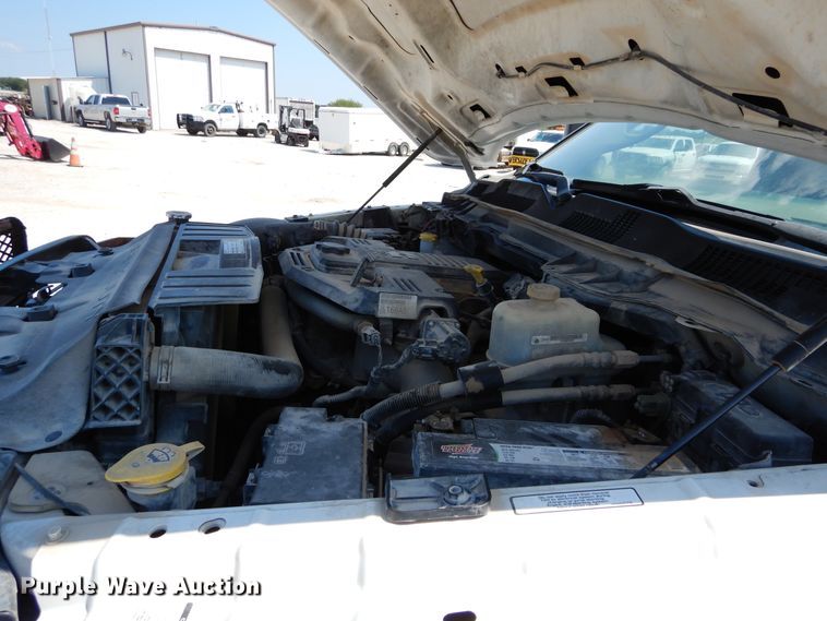 image for item DH3574 2012 Dodge Ram 5500 Crew Cab flatbed truck