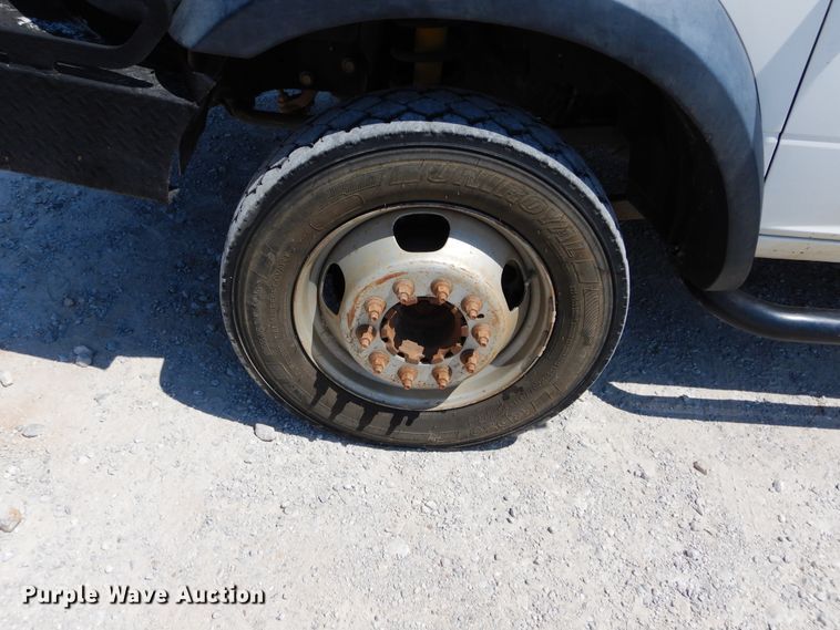 image for item DH3574 2012 Dodge Ram 5500 Crew Cab flatbed truck