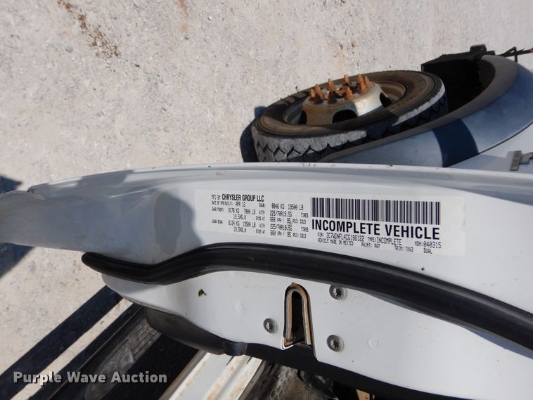 image for item DH3574 2012 Dodge Ram 5500 Crew Cab flatbed truck