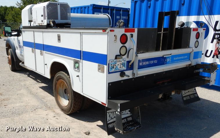 image for item DH3575 2012 Ford F550 service truck