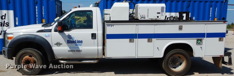 image for item DH3575 2012 Ford F550 service truck