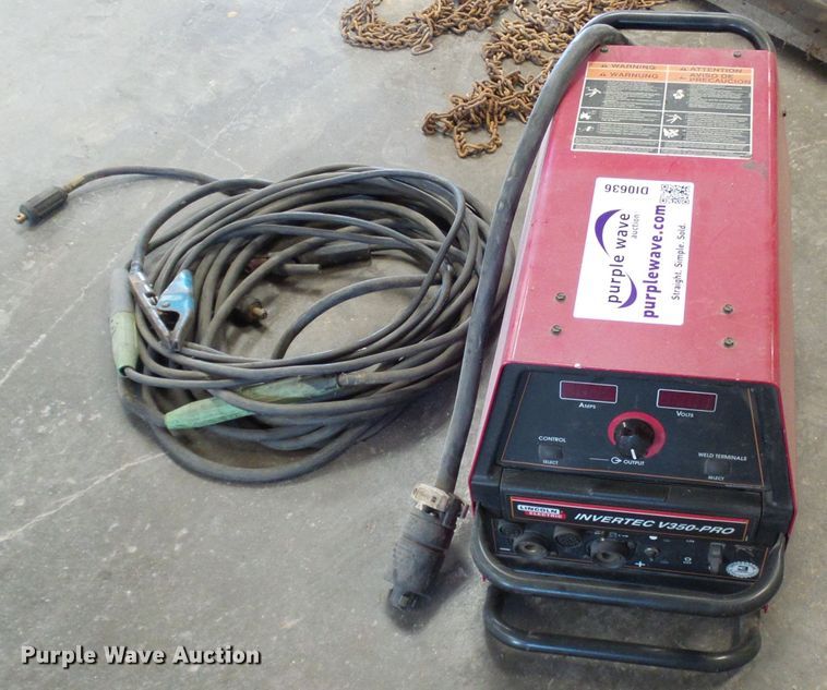 image for item DI0636 Lincoln Invertec V350-PRO welder