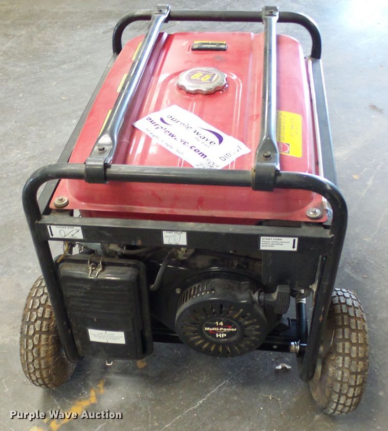 image for item DI0637 Multi Power MP7500E generator