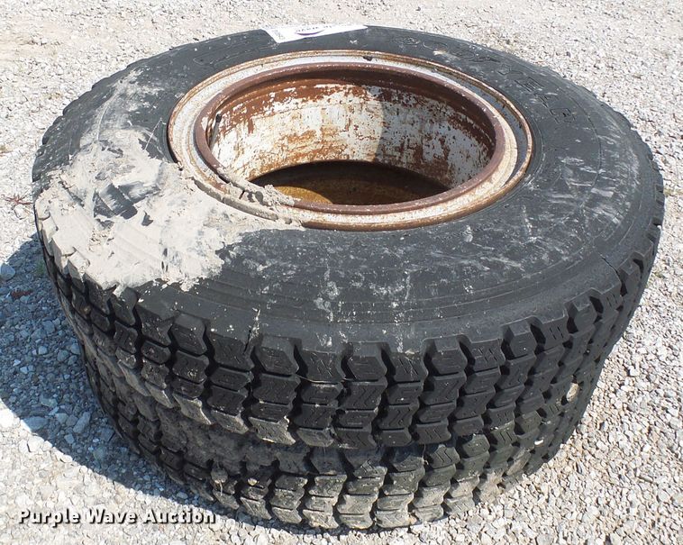 image for item DI0643 (2) Goodyear 9.00-20 tires