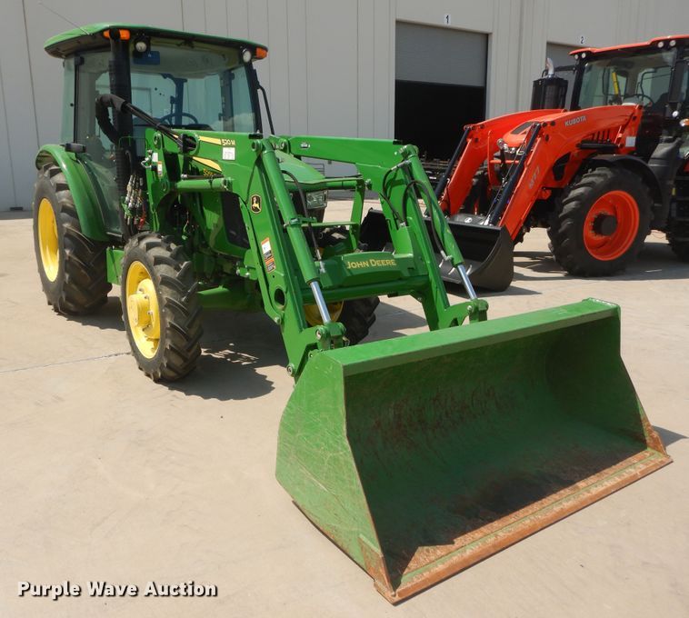 image for item DI1763 2018 John Deere 5055E MFWD tractor