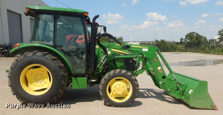 image for item DI1763 2018 John Deere 5055E MFWD tractor