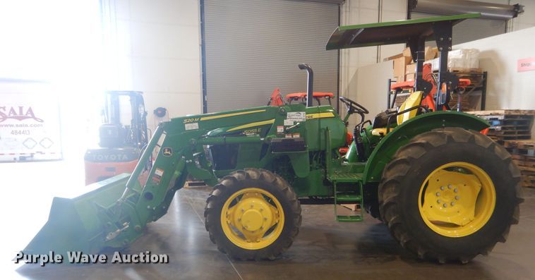 image for item DI1764 2018 John Deere 5055E MFWD tractor