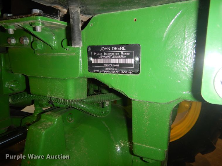 image for item DI1764 2018 John Deere 5055E MFWD tractor