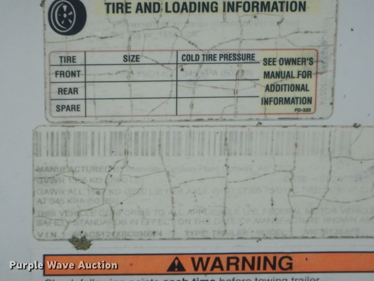 image for item ED9460 Interstate enclosed cargo trailer