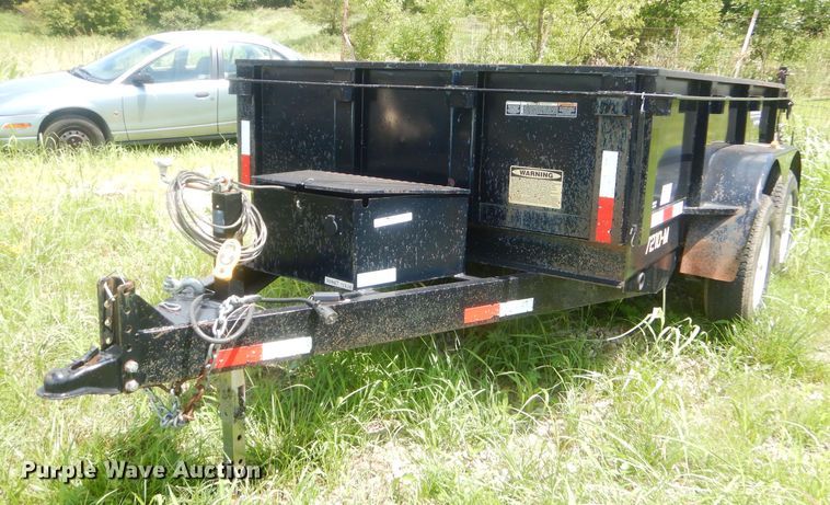 image for item ED9461 2011 Doolittle dump trailer
