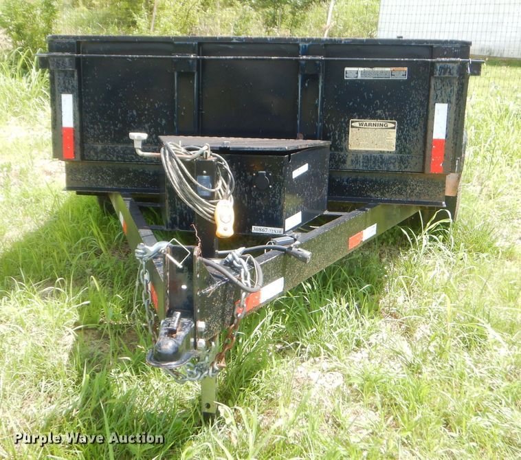 image for item ED9461 2011 Doolittle dump trailer