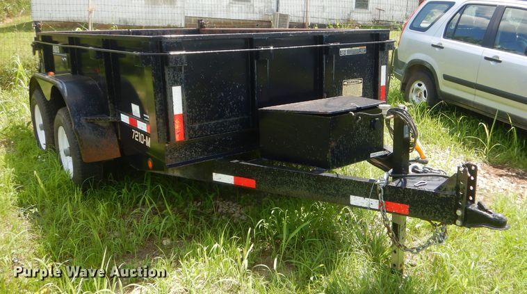 image for item ED9461 2011 Doolittle dump trailer