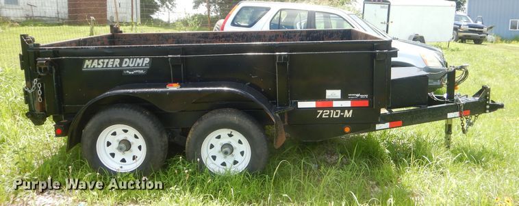 image for item ED9461 2011 Doolittle dump trailer