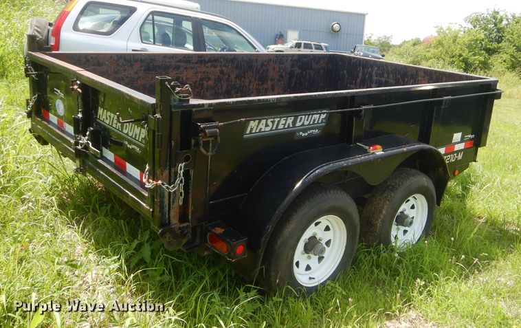 image for item ED9461 2011 Doolittle dump trailer