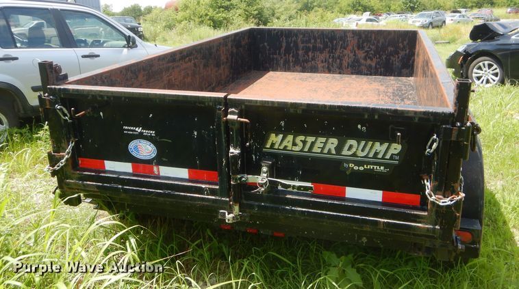 image for item ED9461 2011 Doolittle dump trailer