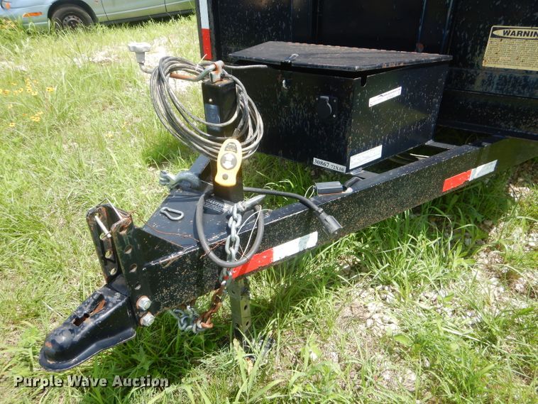 image for item ED9461 2011 Doolittle dump trailer