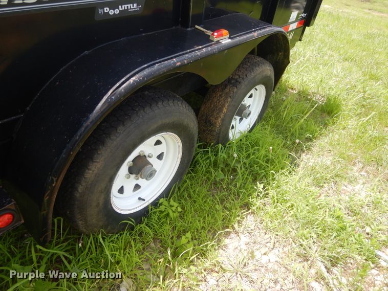 image for item ED9461 2011 Doolittle dump trailer