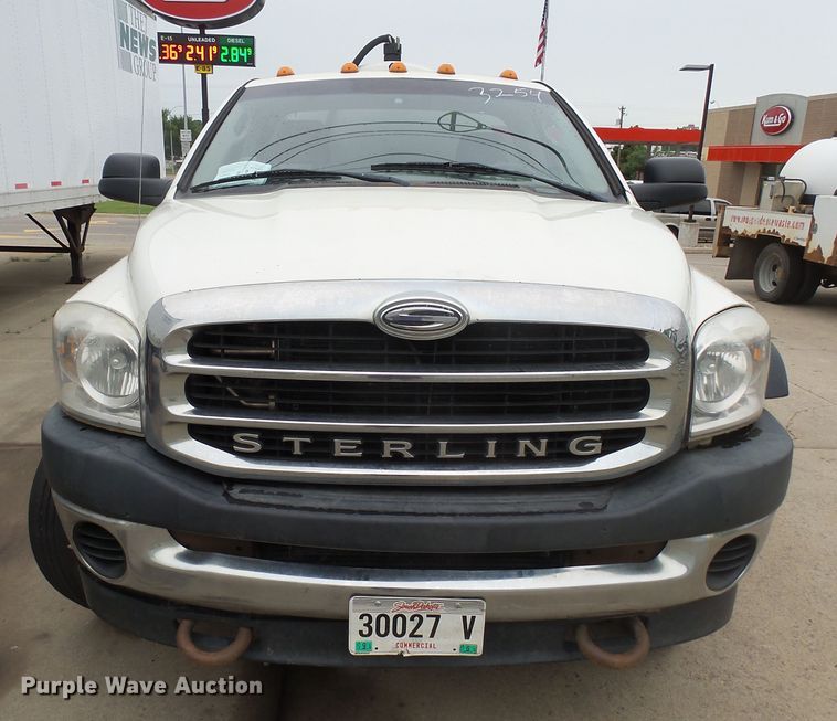 image for item EF9549 2008 Sterling Bullet waste/sewer tank truck