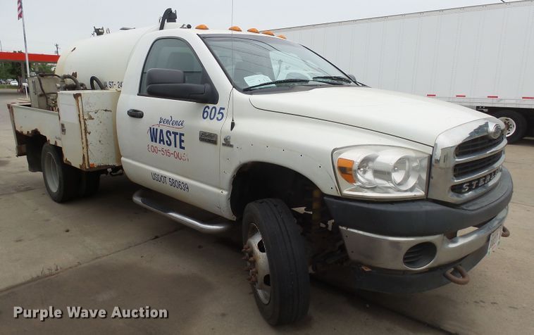 image for item EF9549 2008 Sterling Bullet waste/sewer tank truck