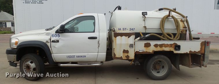 image for item EF9549 2008 Sterling Bullet waste/sewer tank truck