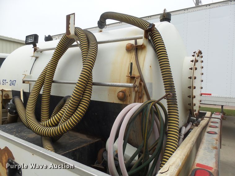 image for item EF9549 2008 Sterling Bullet waste/sewer tank truck