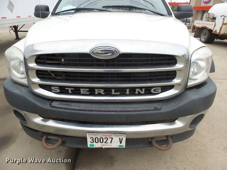 image for item EF9549 2008 Sterling Bullet waste/sewer tank truck