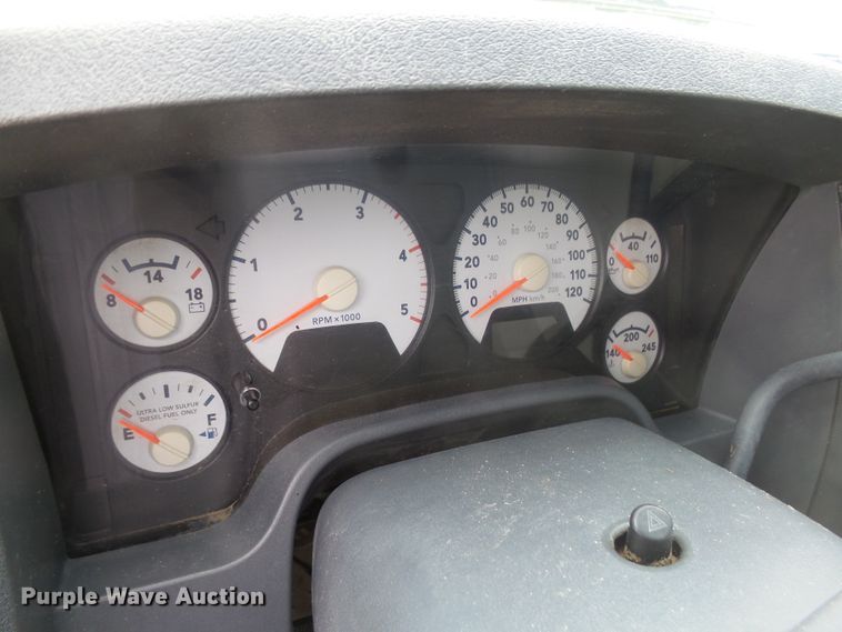 image for item EF9549 2008 Sterling Bullet waste/sewer tank truck