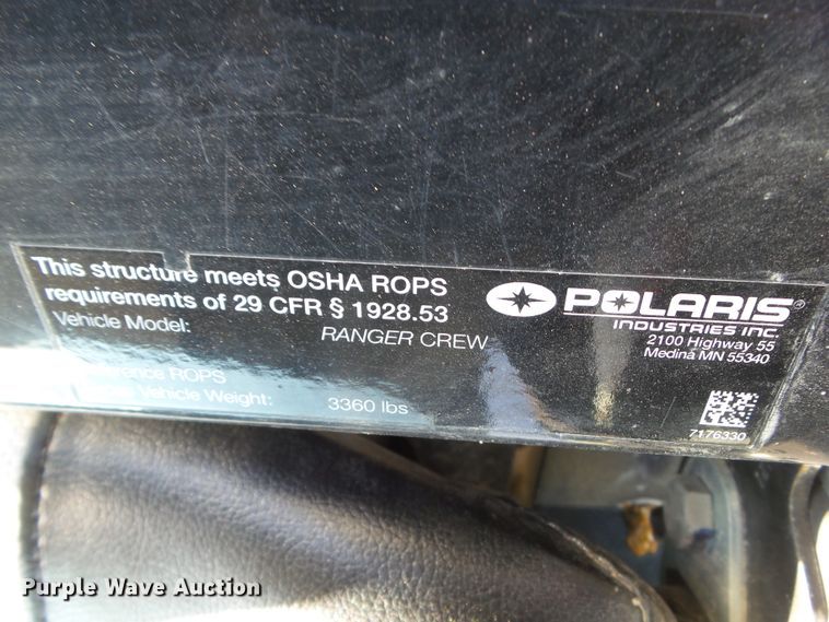 image for item EM9826 2011 Polaris Ranger utility vehicle