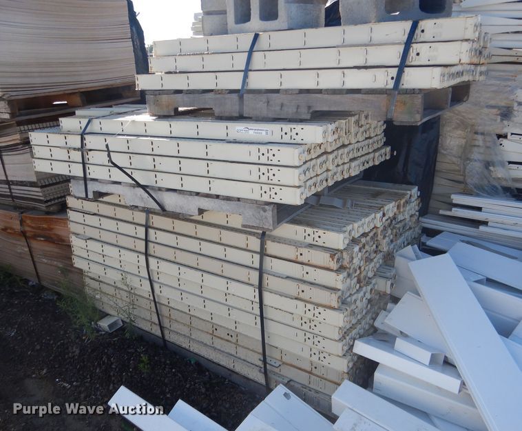 image for item FA9305 Steel shelving and wood peg board