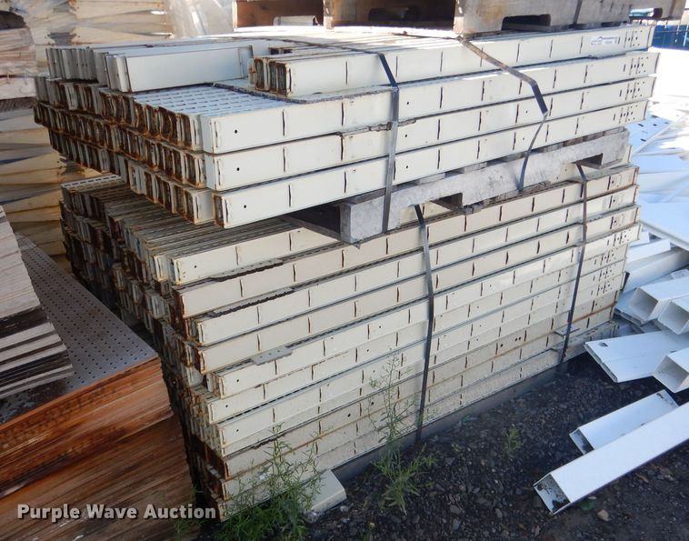 image for item FA9305 Steel shelving and wood peg board