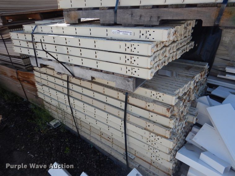 image for item FA9305 Steel shelving and wood peg board