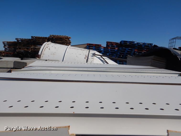 image for item FA9305 Steel shelving and wood peg board