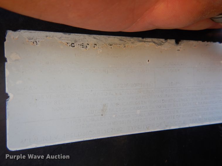 image for item FG9778 2011 PJ equipment trailer