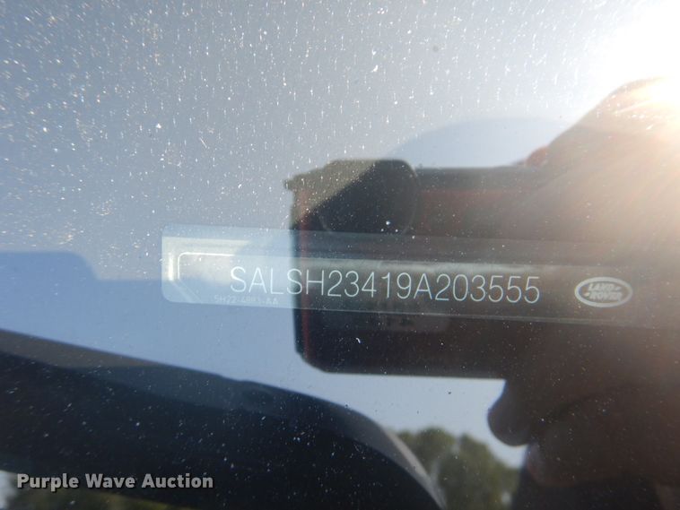 image for item FT9462 2009 Land Rover Range Rover Sport SUV