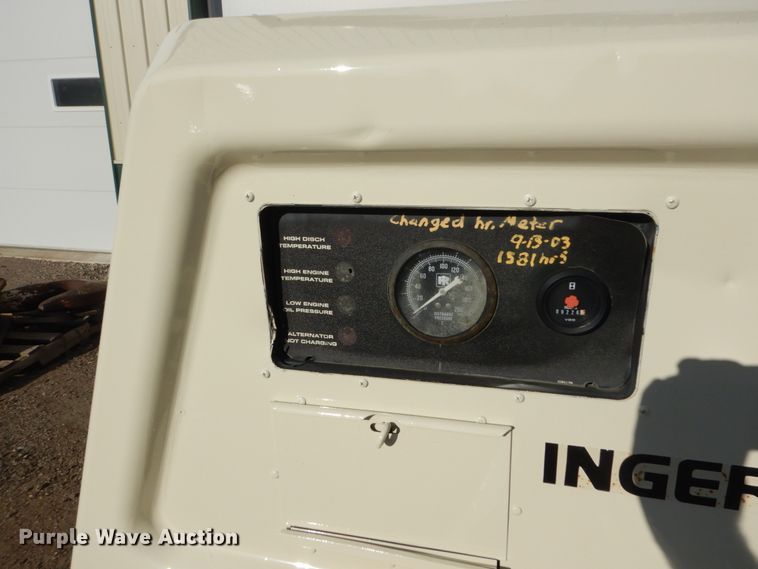image for item FU9414 Ingersoll Rand 185 air compressor