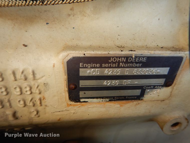 image for item FU9414 Ingersoll Rand 185 air compressor