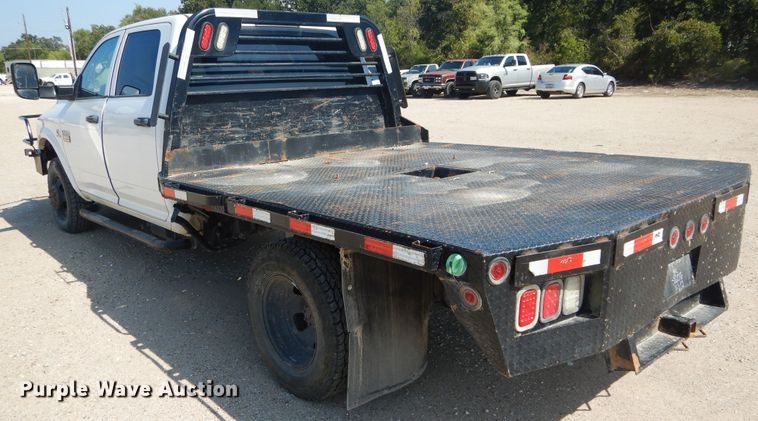 image for item FX9260 2012 Dodge Ram 3500 Crew Cab flatbed pickup truck