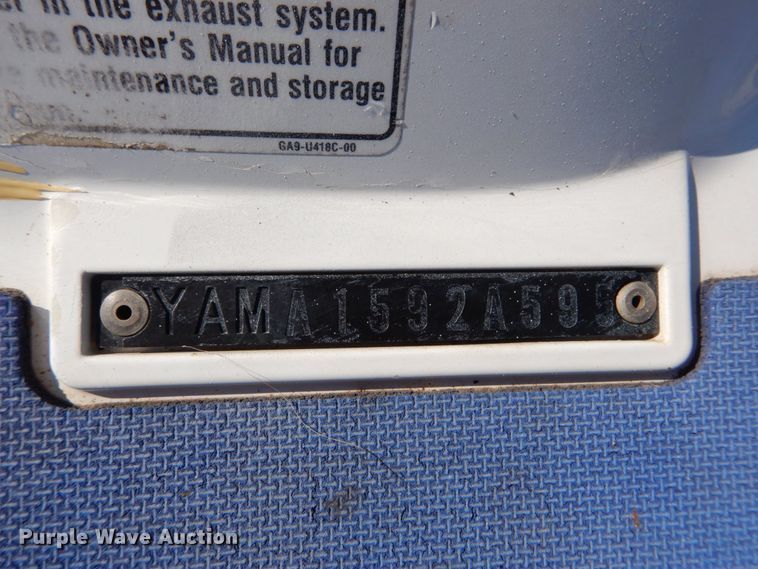 image for item GC9262 (2) Yamaha personal watercrafts