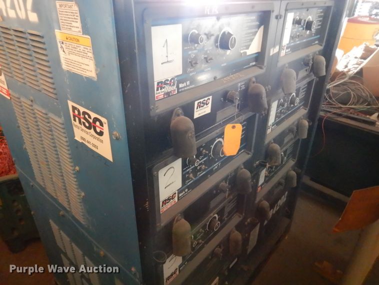 image for item GG9166 Miller Mark VI welding bank