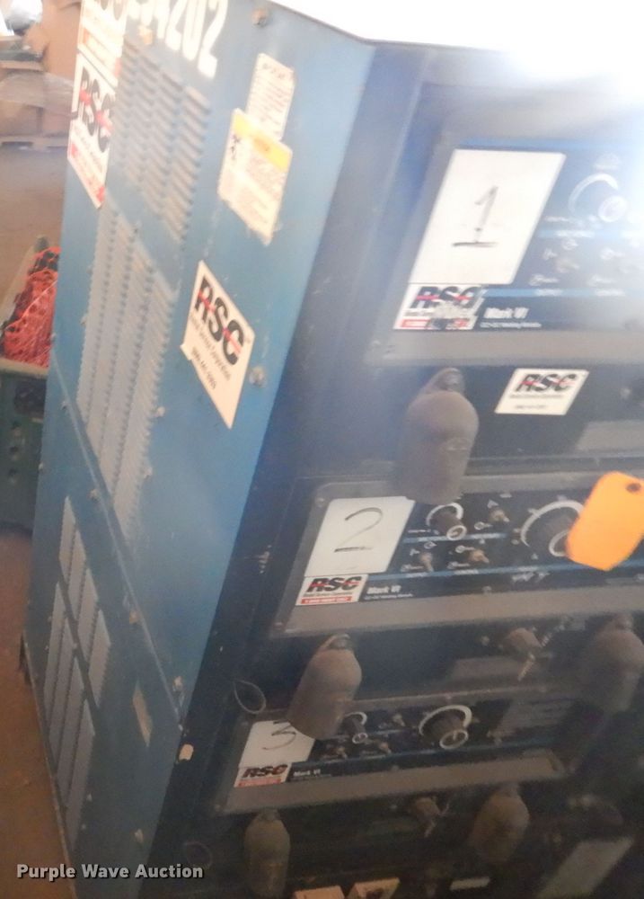 image for item GG9166 Miller Mark VI welding bank