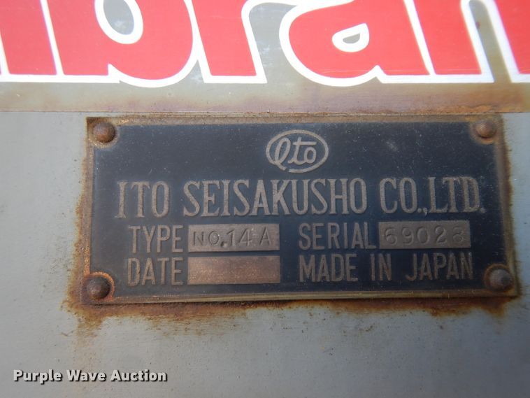 image for item GG9170 Ito Seisakusho drill press