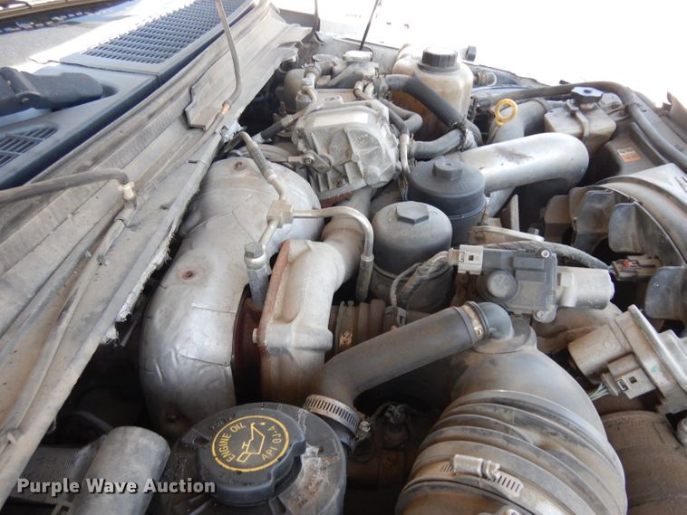 image for item GG9173 2008 Ford F550 Crew Cab flatbed truck