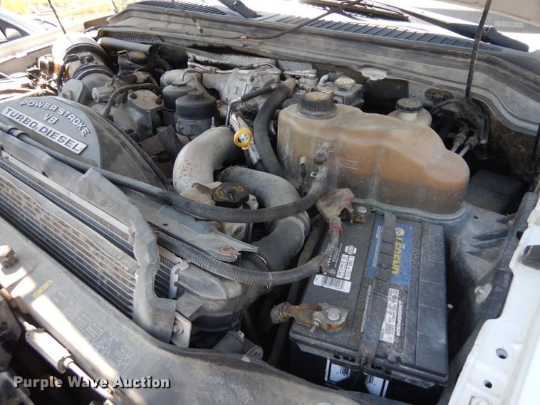 image for item GG9173 2008 Ford F550 Crew Cab flatbed truck