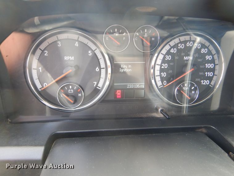 image for item GH9745 2012 Dodge Ram 2500 Crew Cab pickup truck