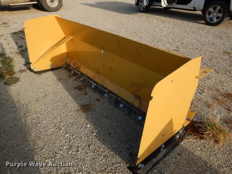 image for item GJ9844 92"W skid steer snow plow