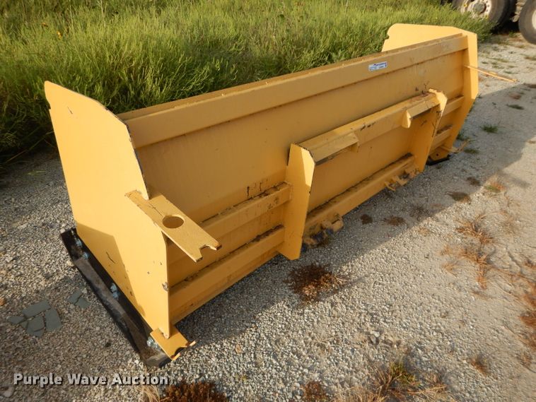 image for item GJ9844 92"W skid steer snow plow