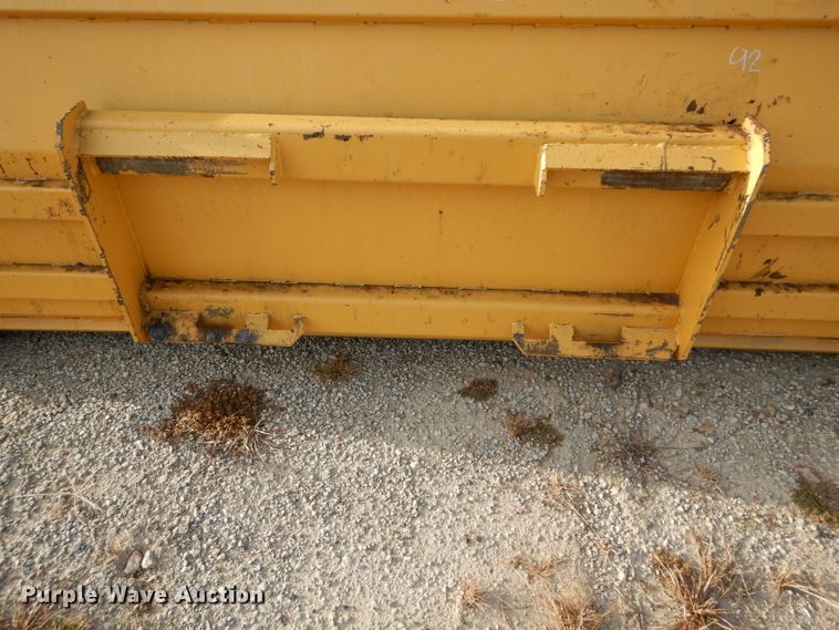 image for item GJ9844 92"W skid steer snow plow