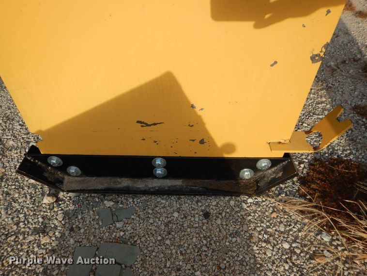 image for item GJ9844 92"W skid steer snow plow